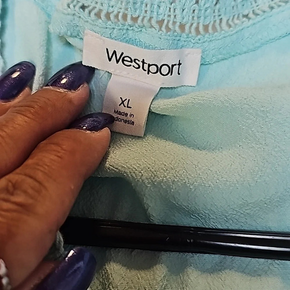 Westport Ladies Blouse Sz XL - Picture 7 of 9